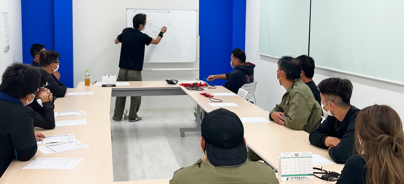会議中の写真